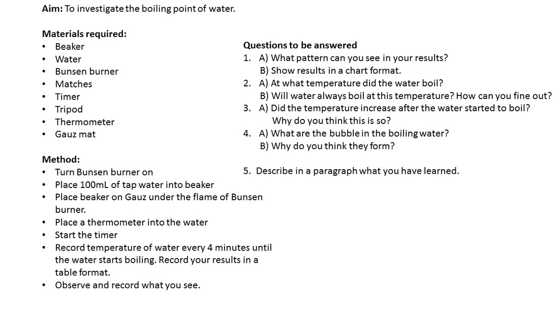 boiling point of water